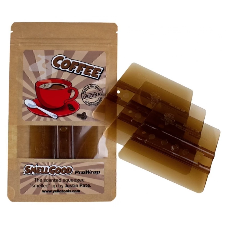 Ракель с запахом SmellGood ProWrap Coffee, жесткость 63, прозрачный коричневый, 95 х 70 мм